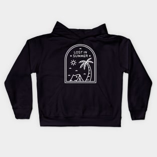 Lost In Summer Kids Hoodie